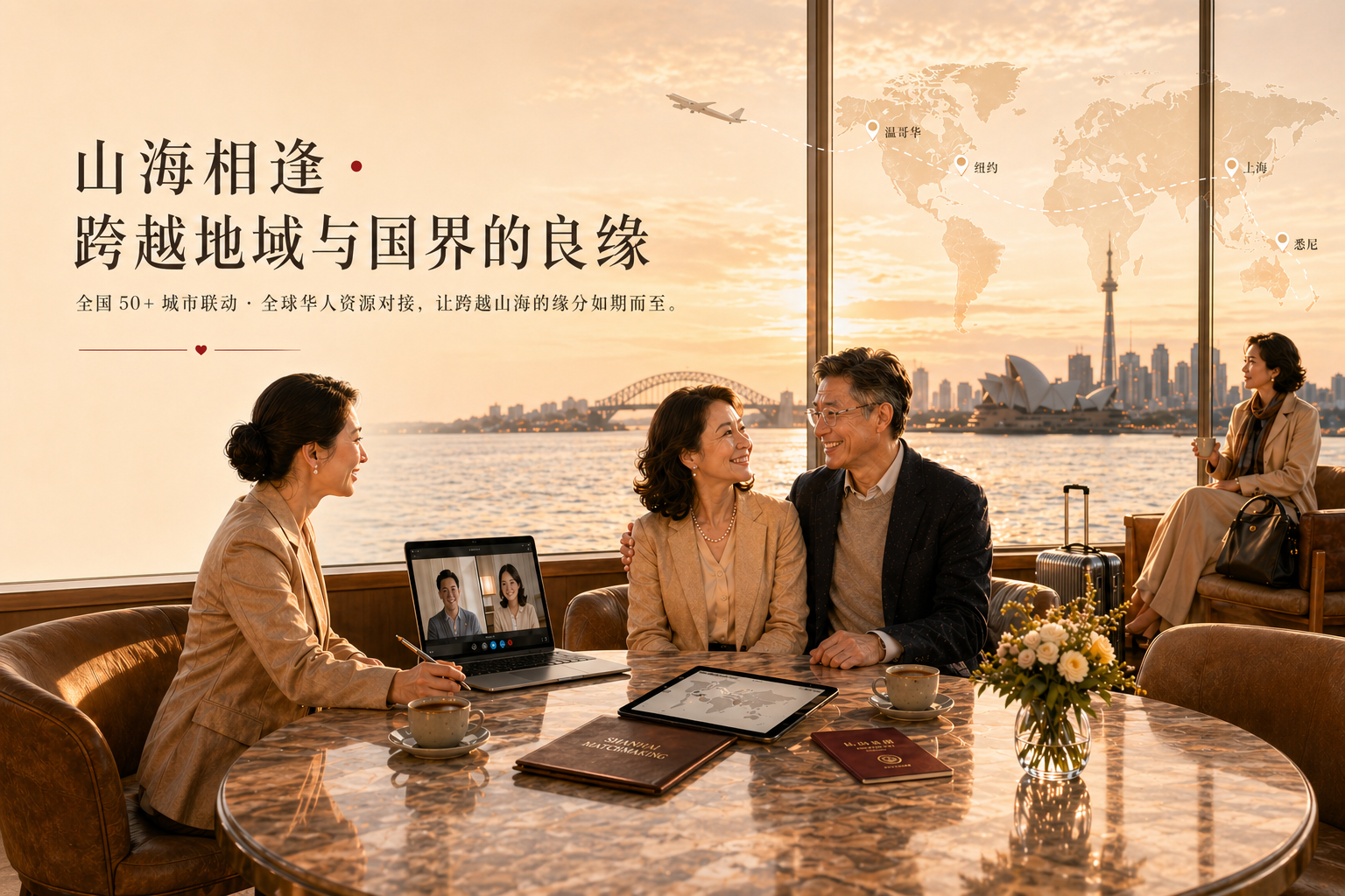 山海相逢·跨越地域与国界的良缘